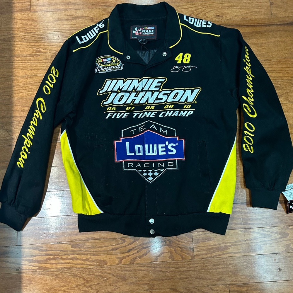 BNWT Jimmy Johnson NASCAR jacket 2010